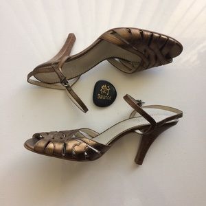 Franco Sarto Shoes - Franco Sarto Debito Bronze Sandals Size 10 Franco Sarto Shoes - Franco Sarto Debito Bronze Sandals Size 10